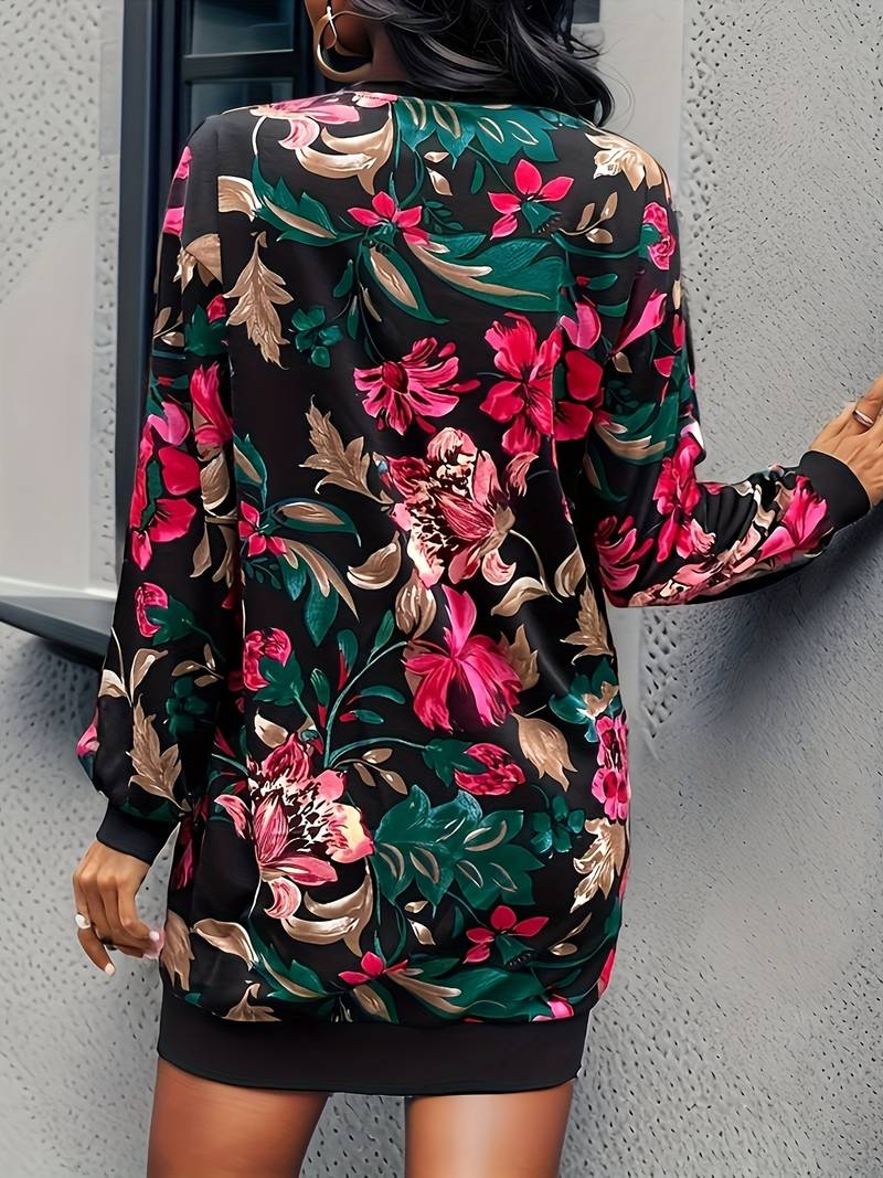 Ashley - vintage floral print dress