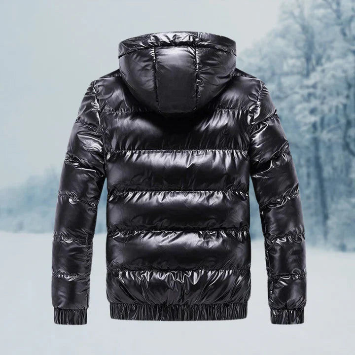 Weather-resistant and stylish men's winter coat