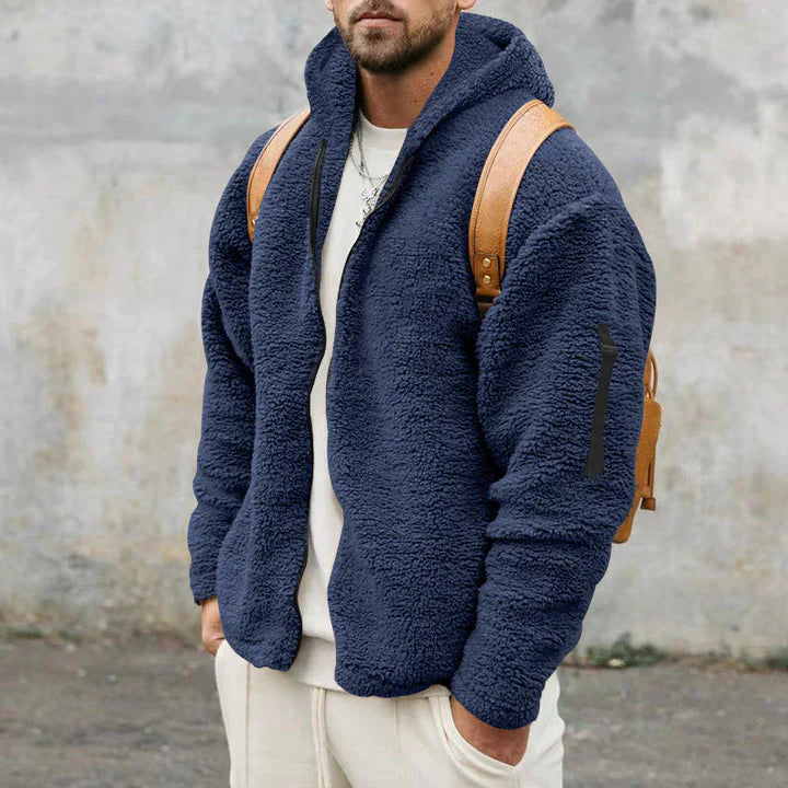 Jaxon - warm fleece jacket for men