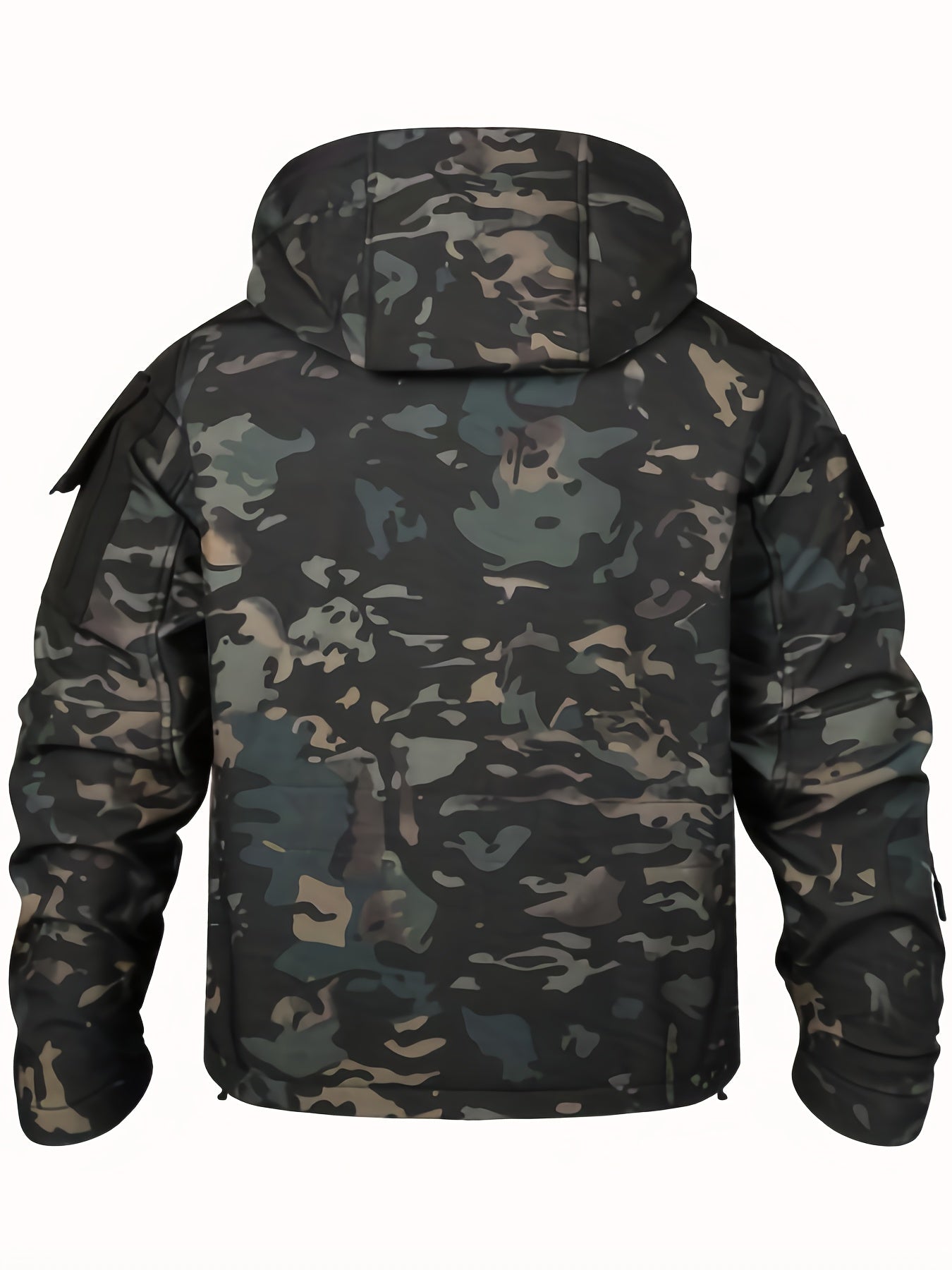 Tactical Fleece Lined Outdoorjacket Windproof Thickened Outdoor Coat For Men | Perfect for Winter Activities