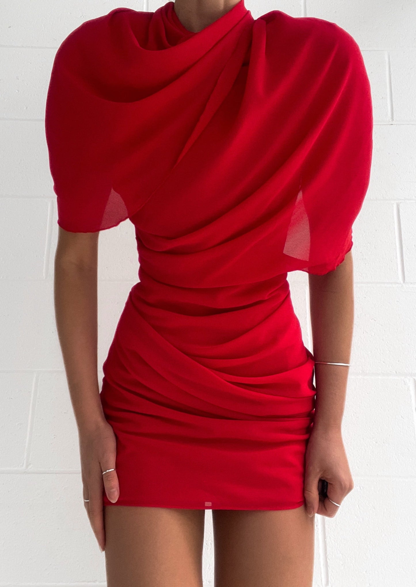 Carmen Dress - Red