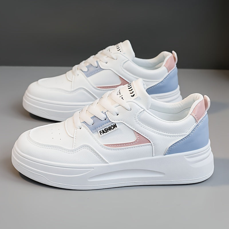 Stylish Colorblock Platform Sneakers for Women | Perfect for Casual Days