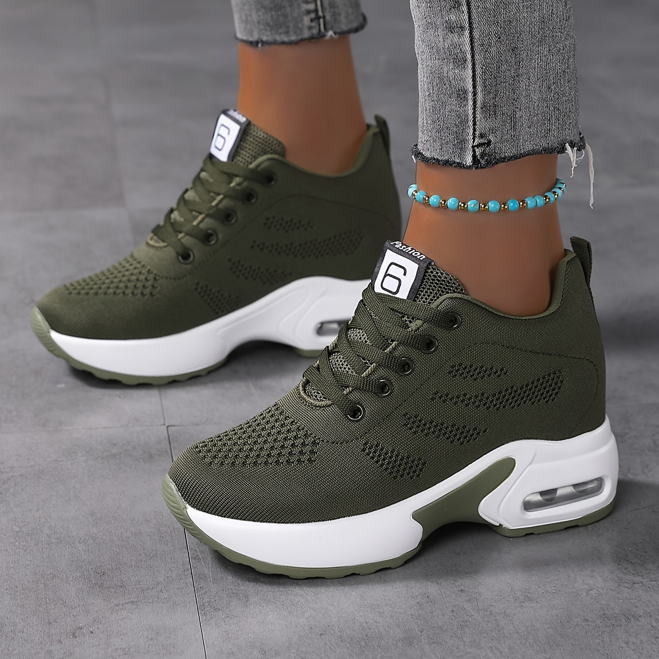 Casual Breathable Knit Sneakers for Women | Perfect for Casual Days