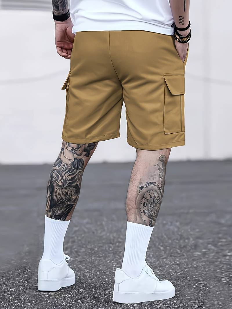 Robert cargo shorts with adjustable drawstring