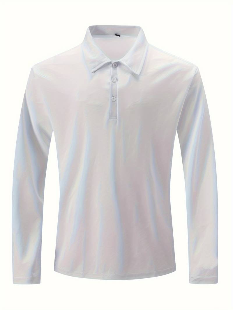 Joshua – comfortable stretch long sleeve golf shirt