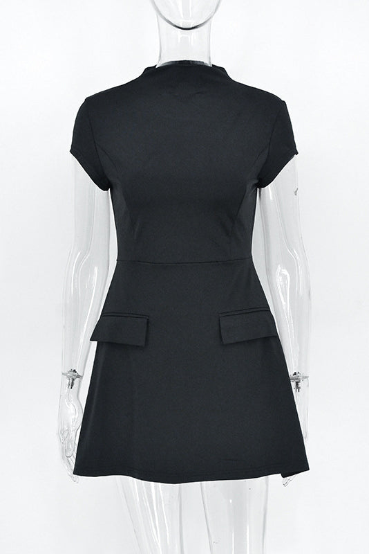 Thea Mini Dress - Black