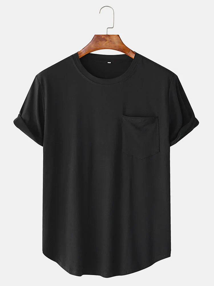 Tom | plain basic t-shirts with pocket