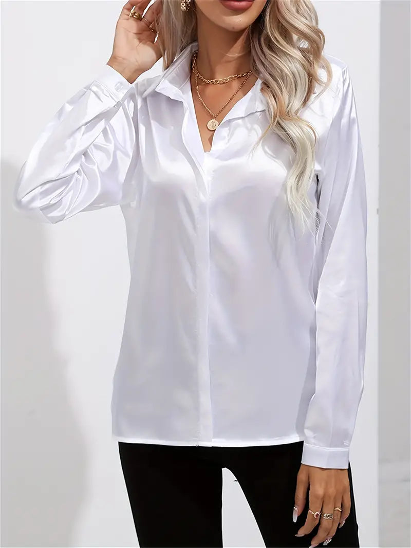 Olivia – casual long-sleeved shirt for spring