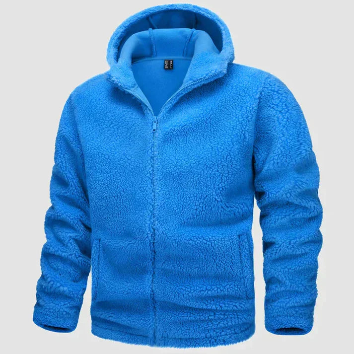 Roland - men's hooded fleece jacket