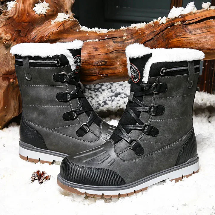 Weatherproof and insulated men's boots