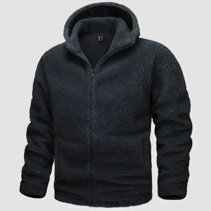 Roland - men's hooded fleece jacket