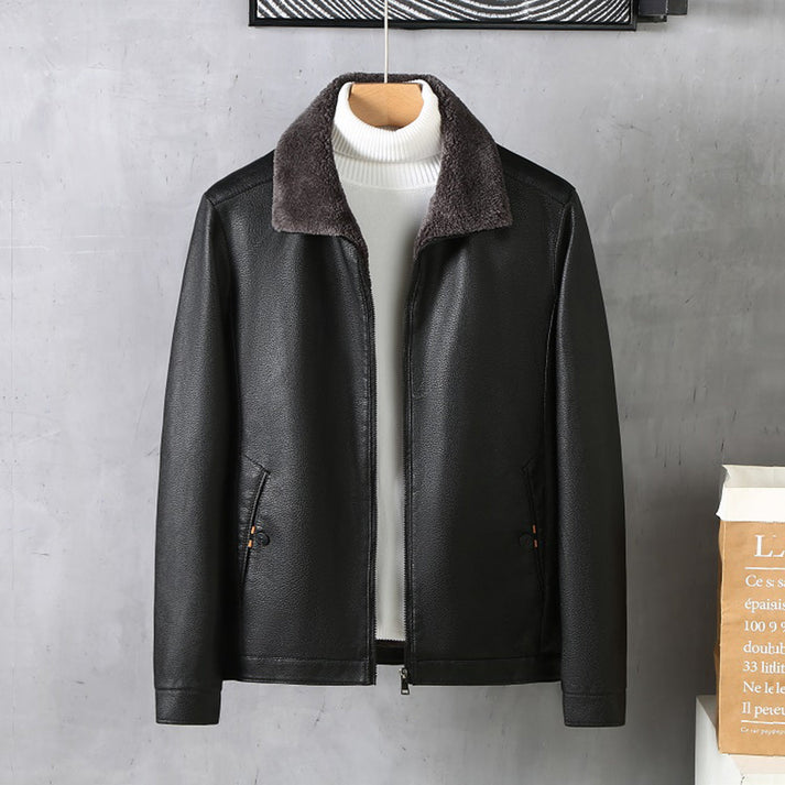 Tino - men's vintage leather jacket