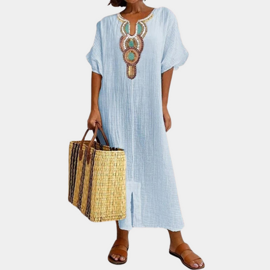 Casual boho women's dress