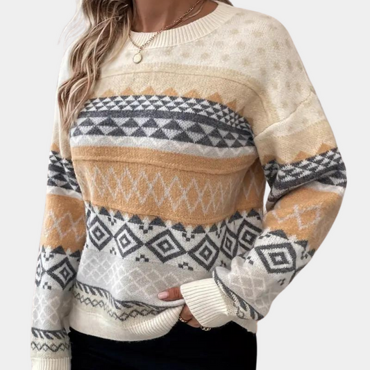 Stylish knitted jumper for women