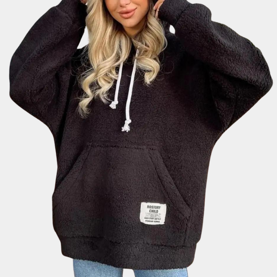 Soft and warm hoodie for women