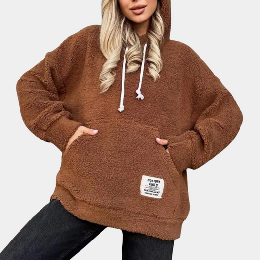 Soft and warm hoodie for women