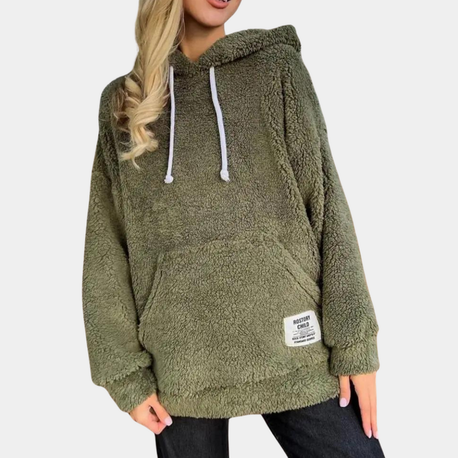 Soft and warm hoodie for women