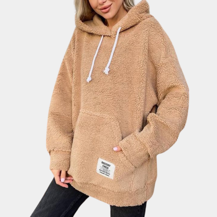 Soft and warm hoodie for women