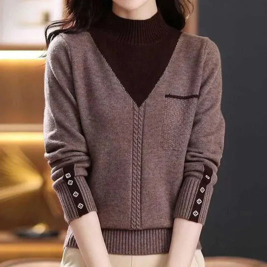 Tica - stylish knitted jumper for women