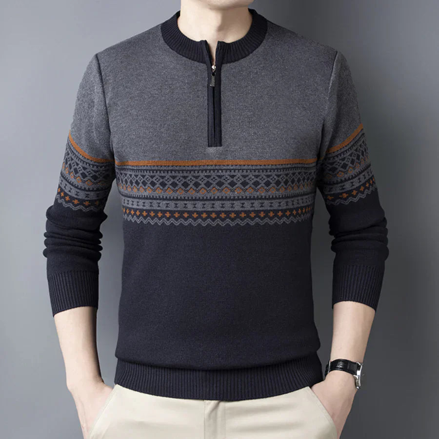 Valentyn - stylish knitted jumper for men