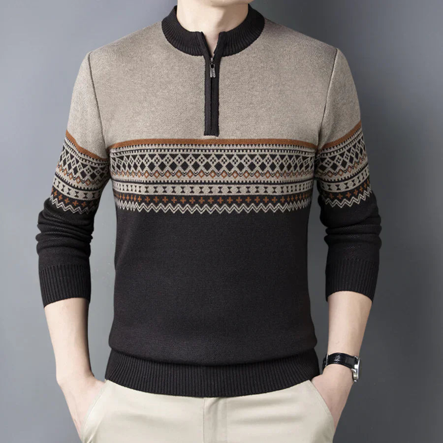 Valentyn - stylish knitted jumper for men