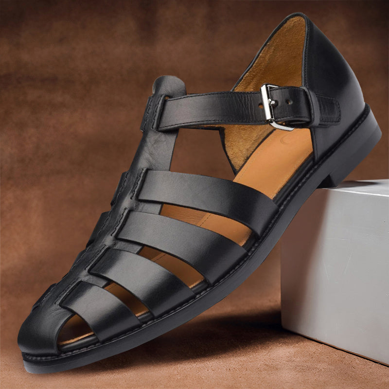 Charles Morrison Leather Fisherman Sandals