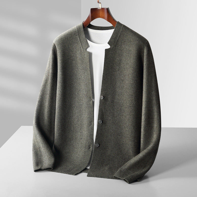 Charles Morrison Signature Wool Cardigan