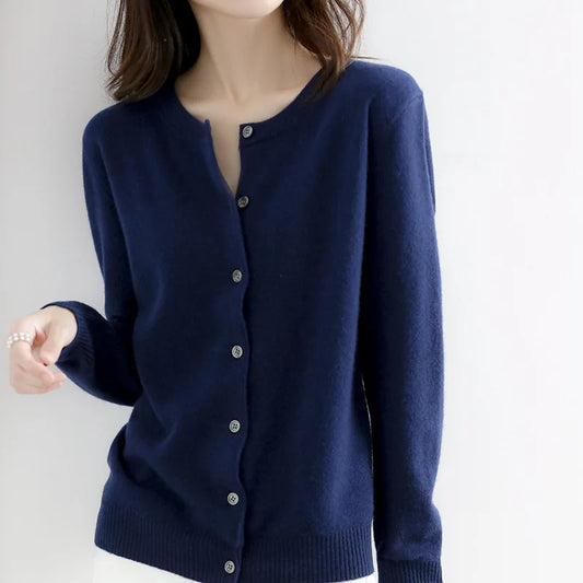 Gisela Cardigan | Soft Button-Up Cashmere Cardigan