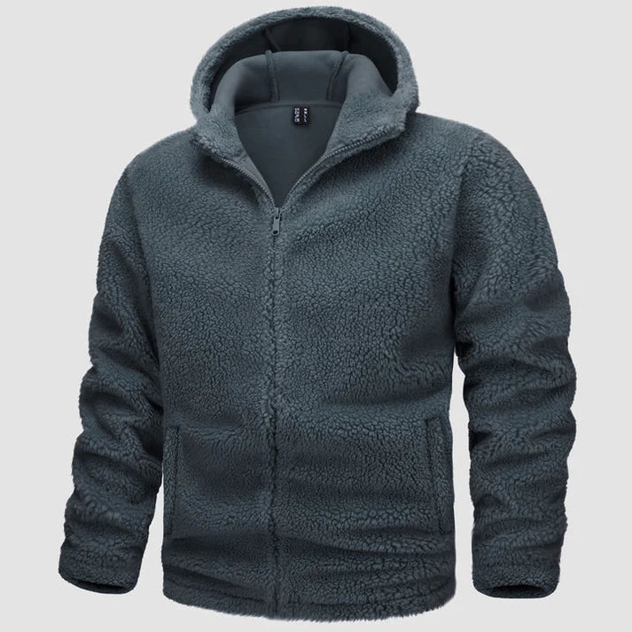 Roland - men's hooded fleece jacket