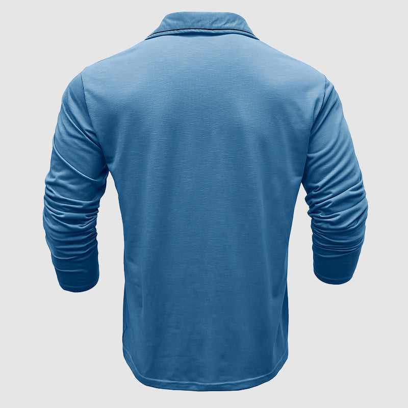 Davidson Solid Color Long Sleeve Shirt