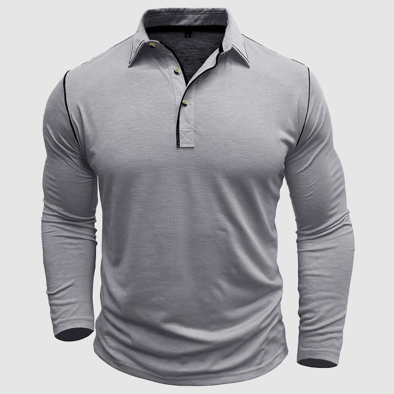 Davidson Solid Color Long Sleeve Shirt