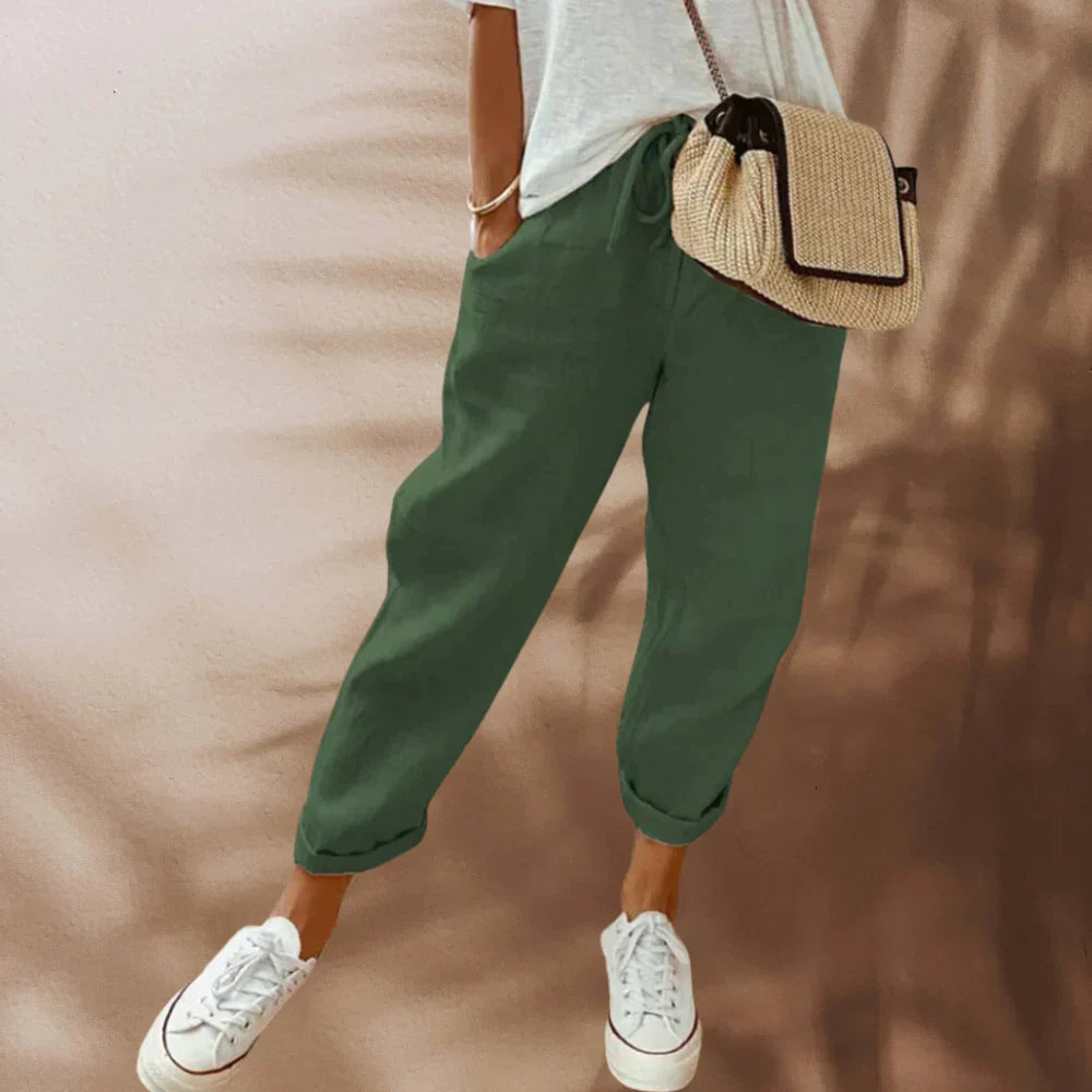 Emily - casual and stylish linen trousers