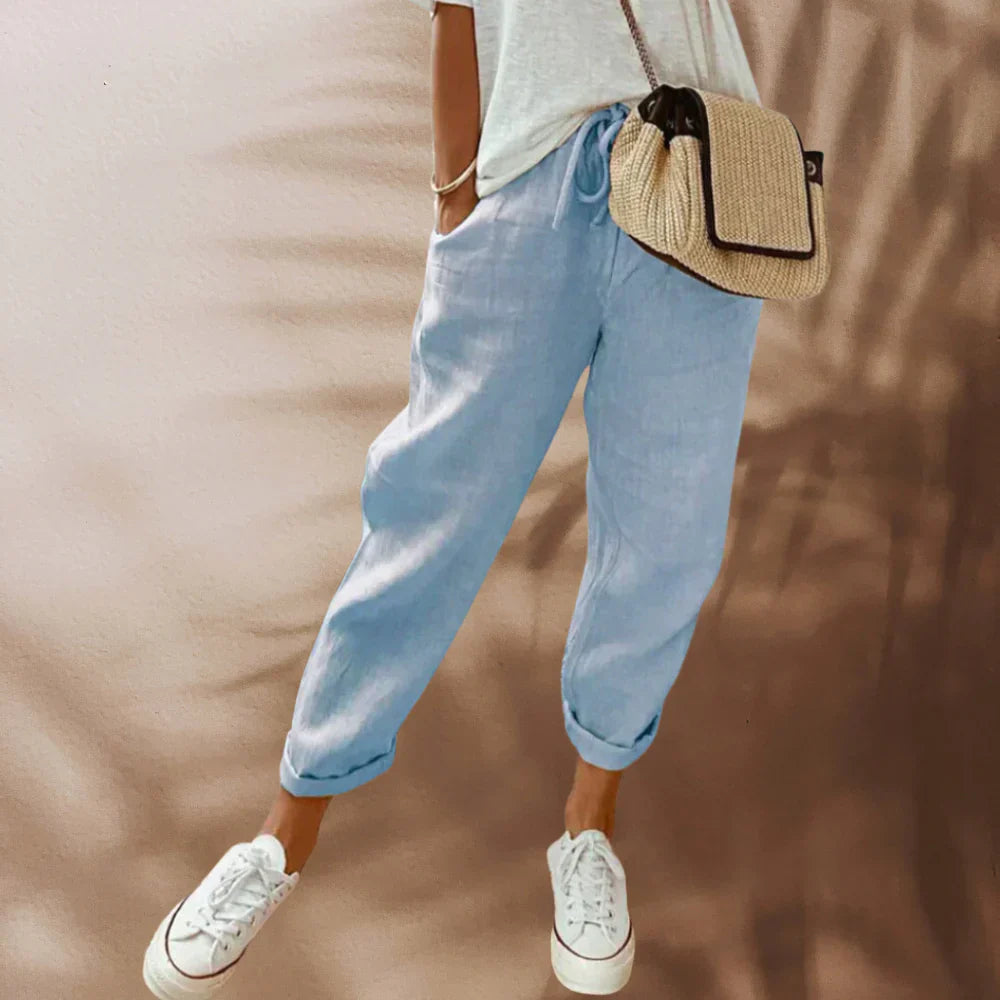 Emily - casual and stylish linen trousers