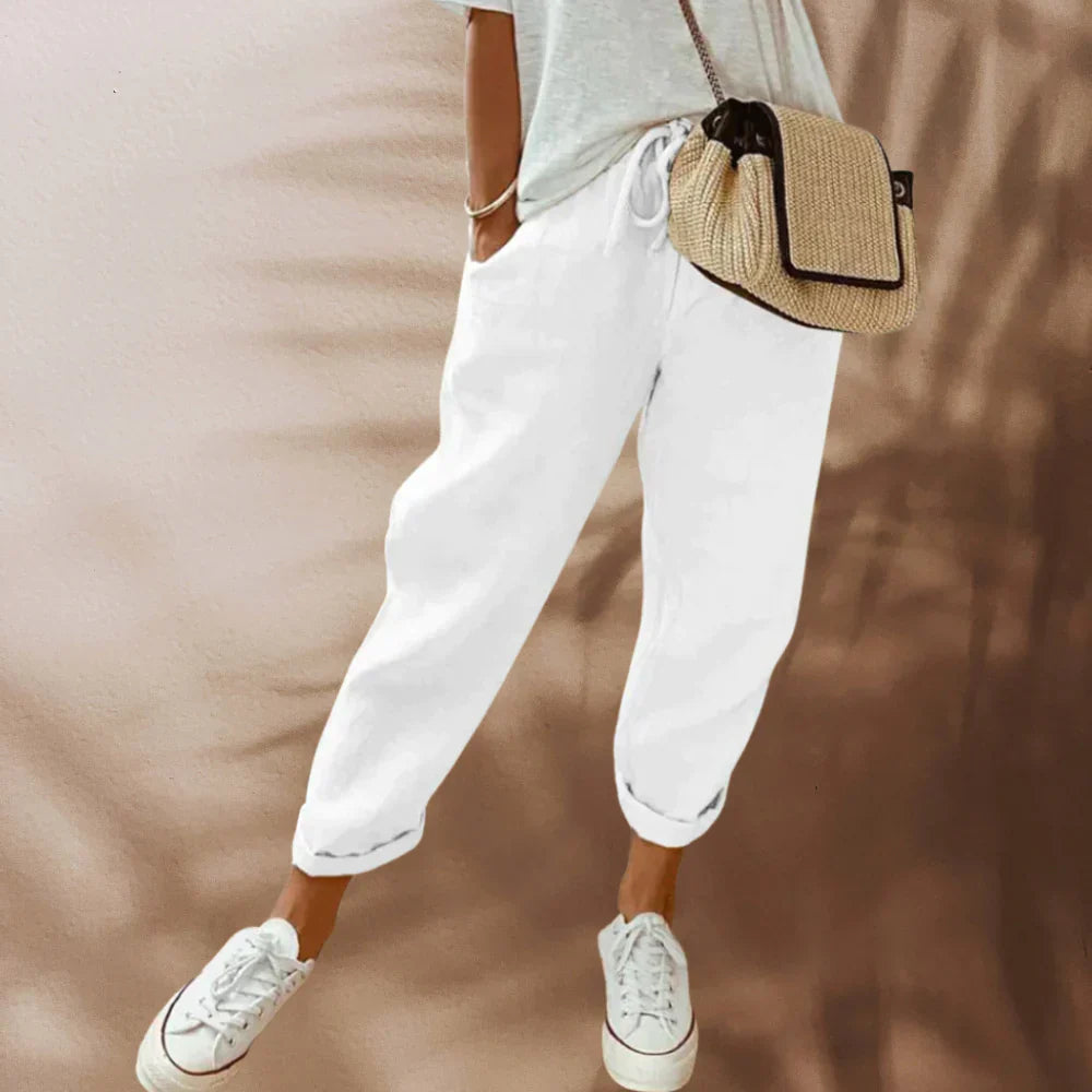 Emily - casual and stylish linen trousers