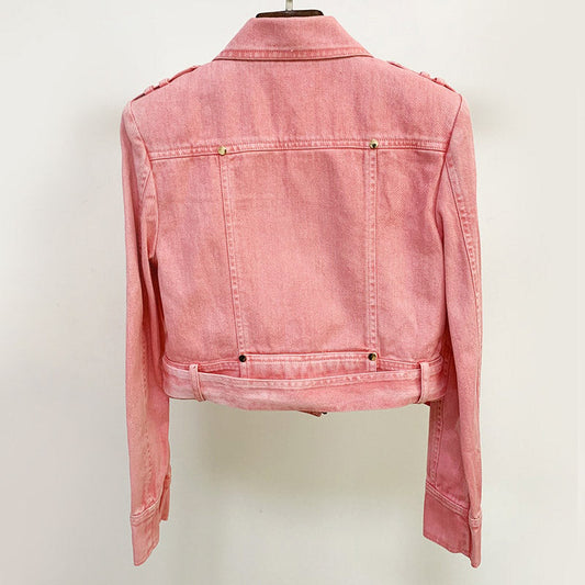 Emie-Daly Cropped Denim Spring Jacket