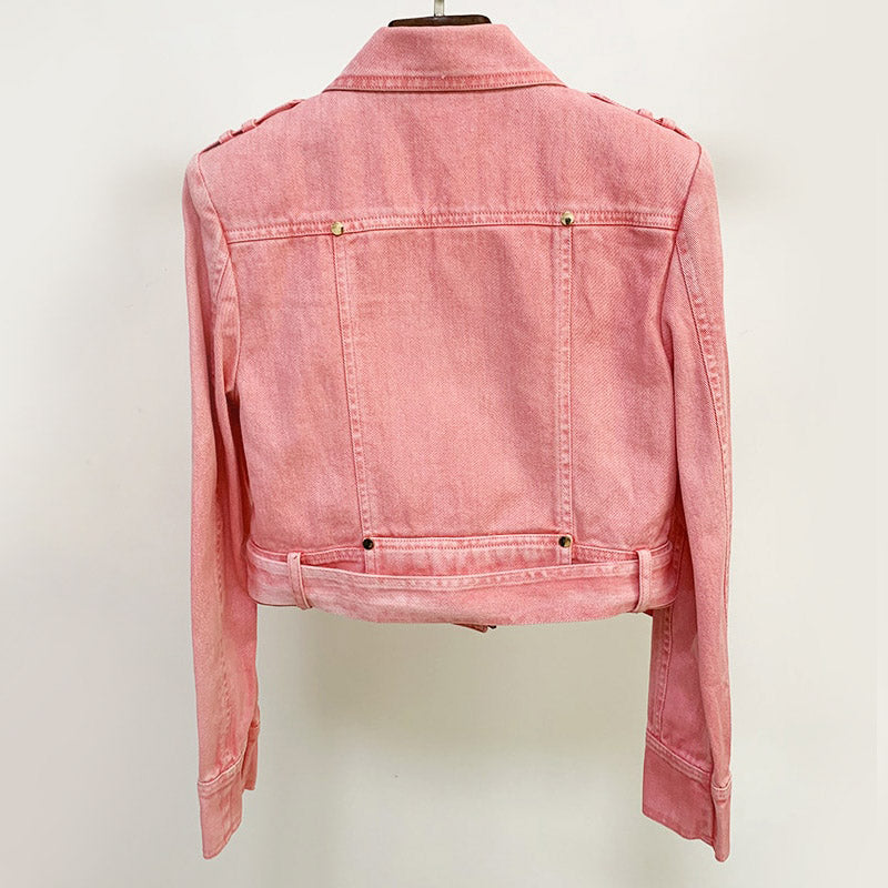 Emie-Daly Cropped Denim Spring Jacket