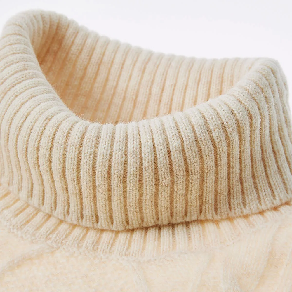 Emie Daly Cashmere Turtleneck Sweater