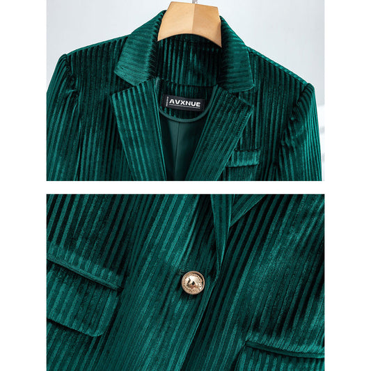 Emie Daly Chic Corduroy Blazer