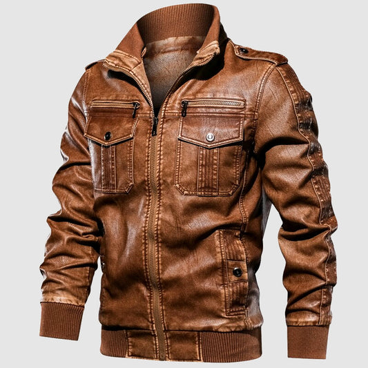 Engine Leather Jacket