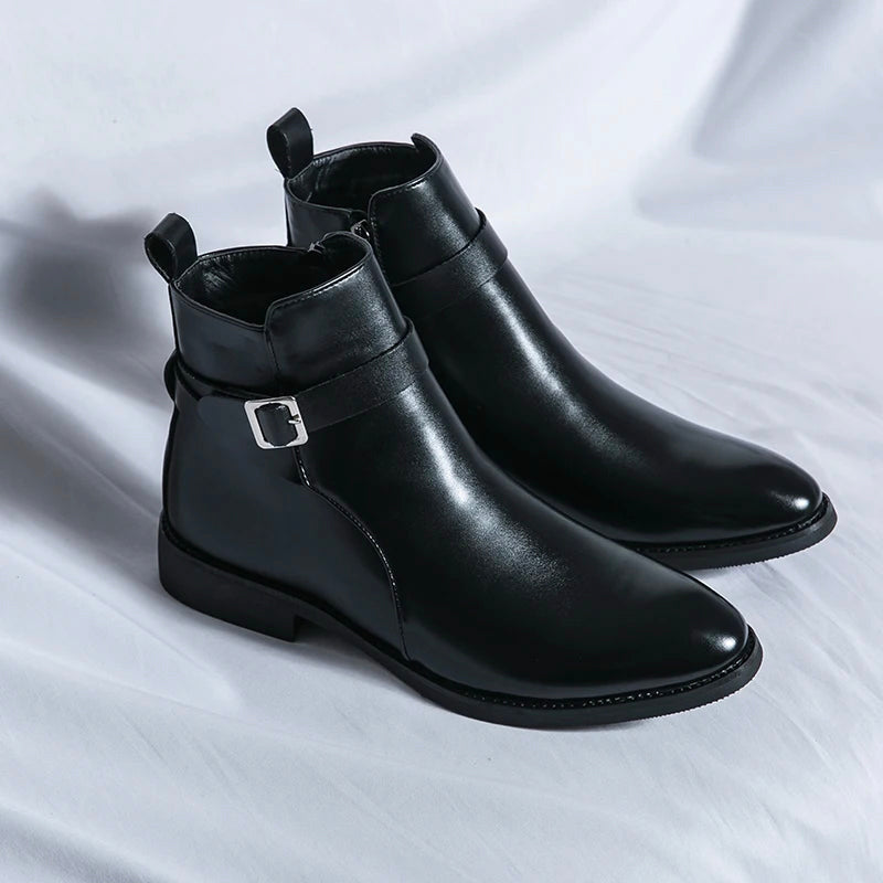 Executive Zip Chelsea Boots