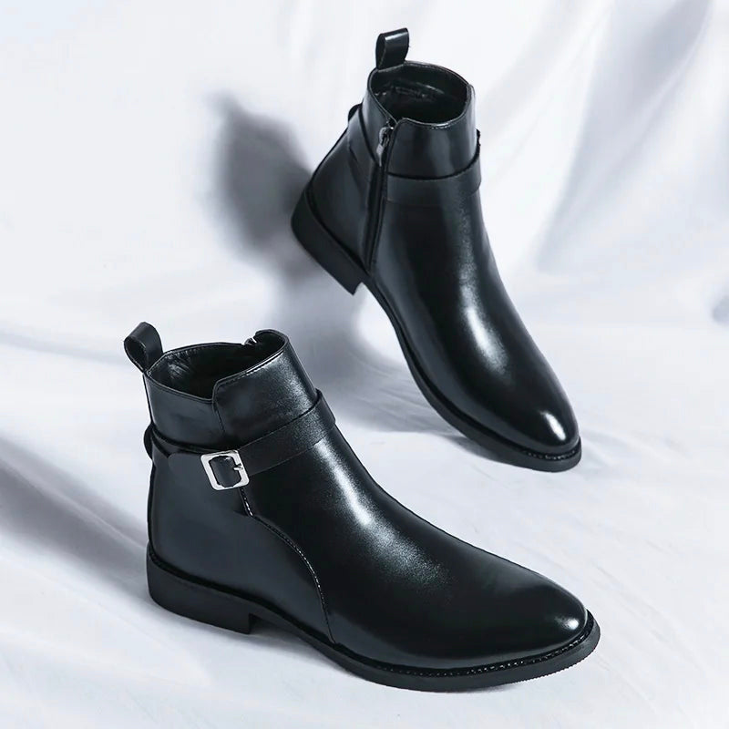 Executive Zip Chelsea Boots