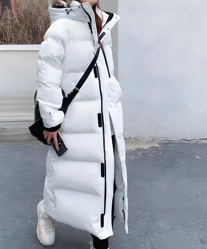 Waterproof and windproof long coat - Celine