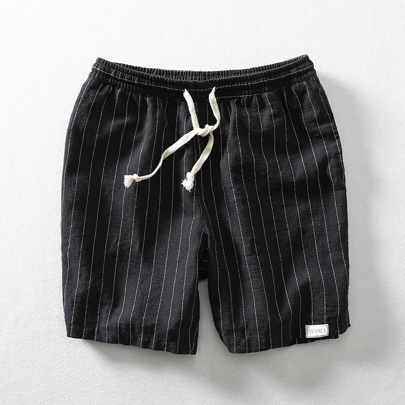 Frank Hardy Cotton Striped Shorts