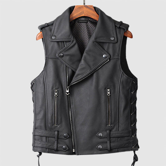 Frank Hardy Cowboy Genuine Leather Vest