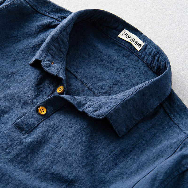 Frank Hardy Linen Polo Shirt