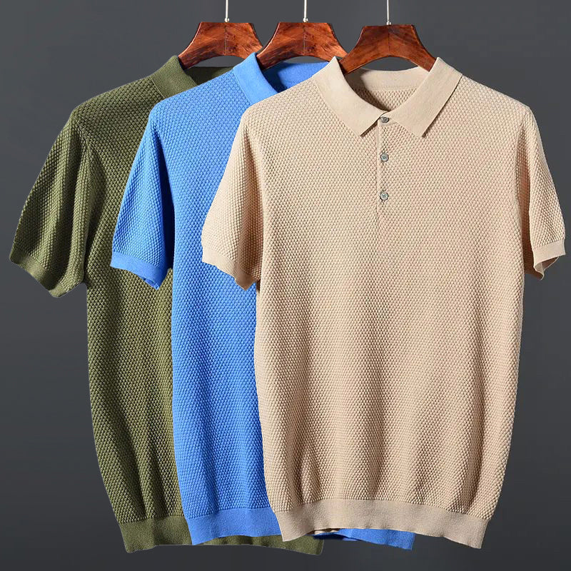 Frank Hardy Manhattan Knitted Polo Shirt