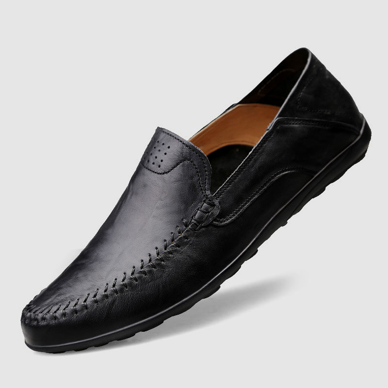 Frank Hardy Minimal Leather Loafers