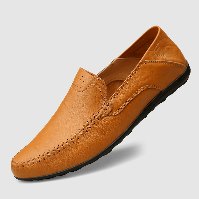 Frank Hardy Minimal Leather Loafers