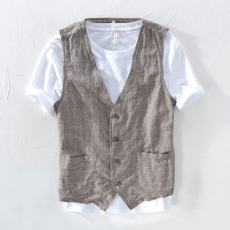 Frank Hardy Princeton Premium Linen Vest