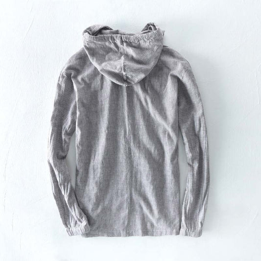 Frank Hardy Resort Linen Hoodie